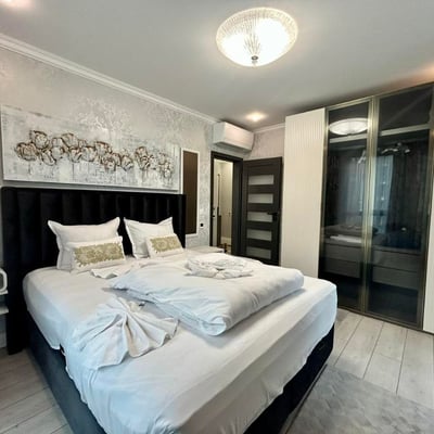 Vermietung luxuriöser 3-Zimmer-Apartments im Komplex Azur Premium, Varna, Bulgarien